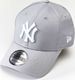 New Era Czapka 9FORTY LEAGUE BASIC 940 GREY - - uniseks - szary 1