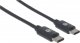 Kabel USB Manhattan USB-C - USB-C 1 m Czarny (353342) 3