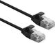 Roline ROLINE UTP PatchCord Cat6a. LSOH Slim. Black. 1.5m 1