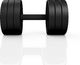 Marbo Sport Hantel MW-HSG22.5-k5 gumowany 1 x 22.5 kg 2