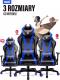 Fotel Diablo Chairs X-Horn L niebieski 20