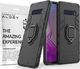 Alogy Etui na telefon Alogy Stand Ring Armor do Samsung Galaxy S10 Plus czarne uniwersalny 1