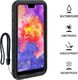 Alogy Etui Alogy do telefonu Huawei P20 Armor Waterproof IP68 czarne uniwersalny 4