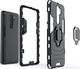 Alogy Etui Stand Ring Armor do Xiaomi Redmi Note 8 Pro czarne uniwersalny 2