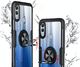 Alogy Etui na telefon Alogy Ring Holder Clear Armor do Huawei P Smart 2019 czarne uniwersalny 2