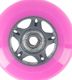 Nils Extreme PU 76x24 82A (4szt.) RÓŻOWE + ABEC-7 (8szt.) ZESTAW NILS EXTREME 2