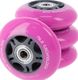 Nils Extreme PU 72x24 82A (4szt.) RÓŻOWE + ABEC-7 (8szt.) ZESTAW NILS EXTREME 1