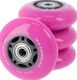 Nils Extreme PU 70x24 82A (4szt.) RÓŻOWE + ABEC-7 (8szt.) ZESTAW NILS EXTREME 1