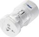 Akyga Adapter podróżny Worldwide US AU UK EU 250V 10A biały (AK-AD-61) 3