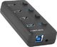 HUB USB Natec 4x USB-A 3.0 (NHU-1557) 2