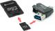 Karta Platinet MicroSDHC 16 GB  (PMMSD16CR4) 1