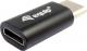 Adapter USB Equip USB-C - microUSB Czarny  (133472) 1