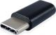 Adapter USB Equip USB-C - microUSB Czarny  (133472) 2