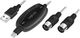 Kabel USB LogiLink USB-A - 2x DIN 5-pin 1.9 m Czarny (UA0037N) 1