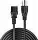 Kabel zasilający Lindy Lindy IEC-Netzkabel US-Netzstecker Kpl 18AWG USA 3 Pin 2m 1