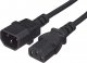 Kabel zasilający PremiumCord PREMIUMCORD Kabel napájecí 230V prodlužovací 0.5m 1