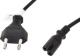Kabel zasilający PremiumCord C7 230V 2m 1