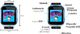 Smartwatch Calmean Go Czarno-niebieski 6