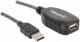 Kabel USB Manhattan USB-A - USB-A 10 m Czarny (150248) 1