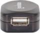 Kabel USB Manhattan USB-A - USB-A 10 m Czarny (150248) 4
