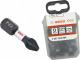 Bosch końcówka wkręcająca udarowa PZ2 x 25mm 25 sztuk (2607002804) 1