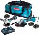 Zestaw elektronarzędzi Makita zestaw combo 18V DGA506+DGA900 3x5,0Ah torba DLX2245PT1 (DLX2245PT1) 1