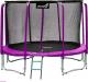 Trampolina ogrodowa Jumpi Trampolina Ogrodowa 312cm/10FT Fioletowa Maxy Comfort 1