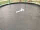 Trampolina ogrodowa Jumpi ogrodowa Maxy Comfort z siatką wewnętrzną 12.5 FT 374 cm zielona 7