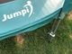 Trampolina ogrodowa Jumpi ogrodowa Maxy Comfort z siatką wewnętrzną 12.5 FT 374 cm zielona 8