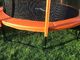 Trampolina ogrodowa Jumpi ogrodowa Maxy Comfort Plus z siatką wewnętrzną 12.5 FT 374 cm pomarańczowa 9