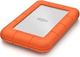 Dysk zewnętrzny HDD LaCie Rugged Mini 5TB Srebrno-pomarańczowy (STJJ5000400) 1