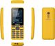 Telefon komórkowy Maxcom MM139 Dual SIM Żółty 3