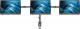 Manhattan Uchwyt biurkowy na 3 monitory 13" - 27" (461658) 4