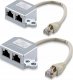 PremiumCord Modulární RJ45 2 porty 10/100Base T 5