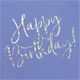 Party Deco Serwetki urodzinowe granatowe Happy Birthday - 33 cm - 20 szt. uniwersalny 1