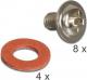 Delock Adapter do montażu dysków od 2.5" do 3.5" (18205) 1