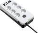 Listwa zasilająca Eaton Protection Box przeciwprzepięciowa 6 gniazd 1 m biała (PB6F) 1