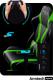 Fotel Diablo Chairs X-Horn L zielony 13