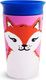 Munchkin Kubek niekapek 360 Eco Wildlove Lis 266ml różowy 1