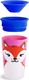 Munchkin Kubek niekapek 360 Eco Wildlove Lis 266ml różowy 6