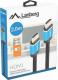 Kabel Lanberg HDMI - HDMI 2m czarny (CA-HDMI-P20CU-0020-BK) 3