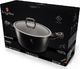 Berlinger Haus Garnek z pokrywką 24 cm 4.1 L Black Silver Collection BH/1852 3