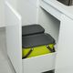 Kosz na śmieci Rotho do segregacji uchylny 25L beżowy (1024907422) 4