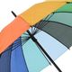 Excellent Houseware PARASOL kolorowy / PARASOLKA tęczowa tęcza 98 cm uniwersalny 2