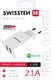 Ładowarka Swissten 2x USB-A 2.1 A (22034000) 1