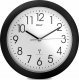 Mebus Mebus 52450 wireless wall clock black 1