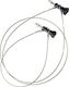 Mantona mantona safety line Set Stainless Steel 40cm + 100cm 2
