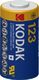 Kodak Bateria Max CR123 1 szt. 2