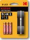 Latarka Kodak Mini Latarka Ręczna Kodak 9 Led Ip62 25m + 3x Aaa - Czarna 1