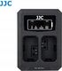 Ładowarka do aparatu JJC Podwójna Ładowarka Usb Na 2x Akumulator Do Sony Np-fw50 Npfw50 2